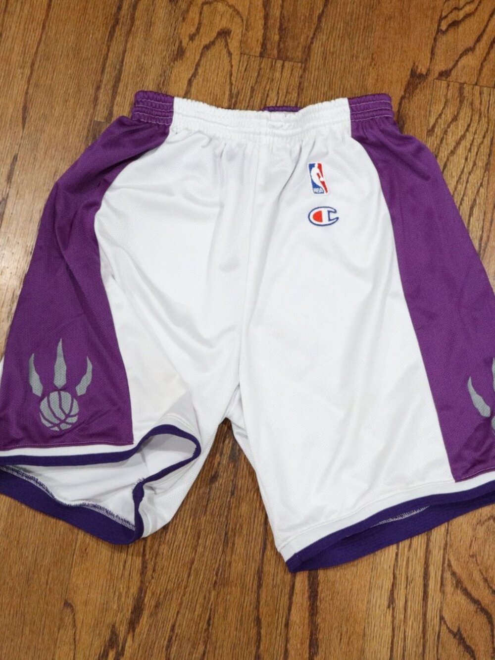 90s champion raptors shorts